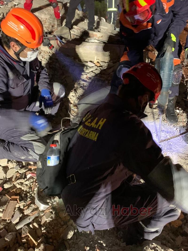SABAH ekibi de afet bölgesinde