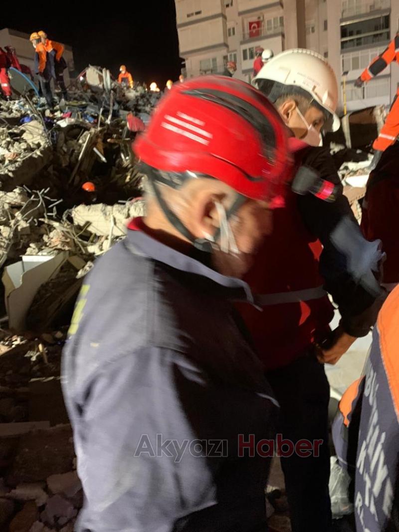 SABAH ekibi de afet bölgesinde