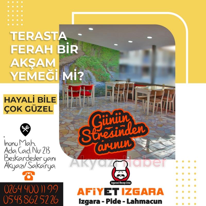 Afiyet Izgara Yenilenen Yüzüyle Hizmetinizde