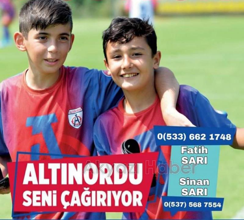 Türkiye'nin en kapsamlı futbol okulu Akyazı'da 