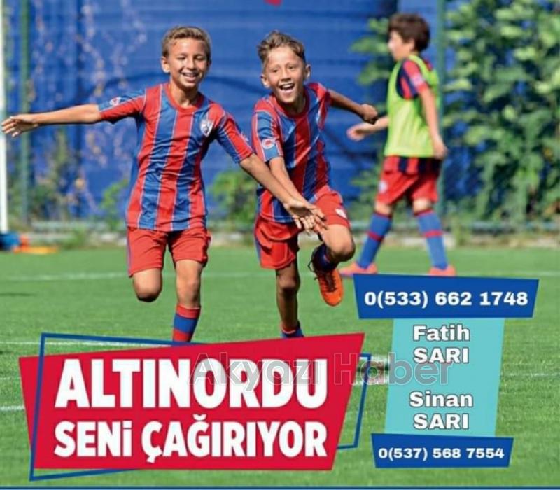 Türkiye'nin en kapsamlı futbol okulu Akyazı'da 