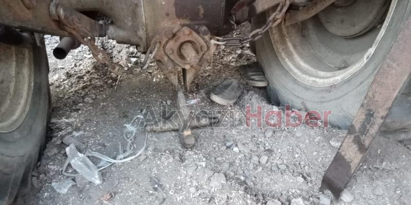 Traktörün altında kalan 4 çocuk babası öldü