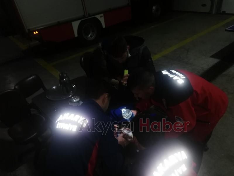 Güvercini için itfaiyeden yardım istedi