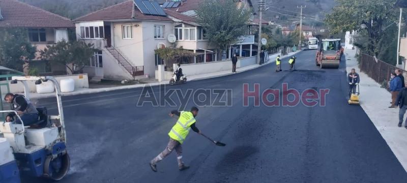 Belediye Kuzuluk asfalt projesi için seferber oldu