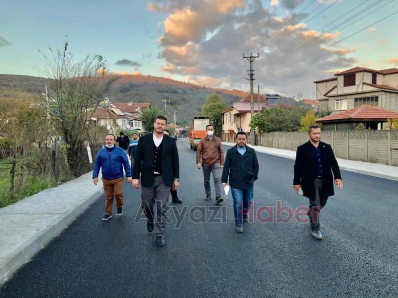 Belediye Kuzuluk asfalt projesi için seferber oldu