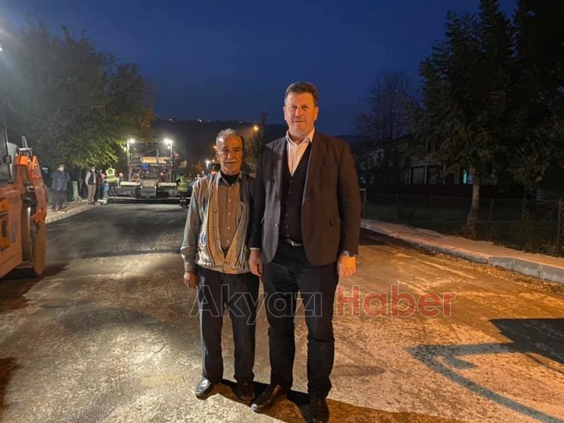 Belediye Kuzuluk asfalt projesi için seferber oldu