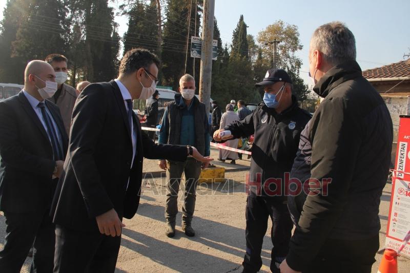 Kaymakam Yakup Güney Pazar Yerini Denetledi 