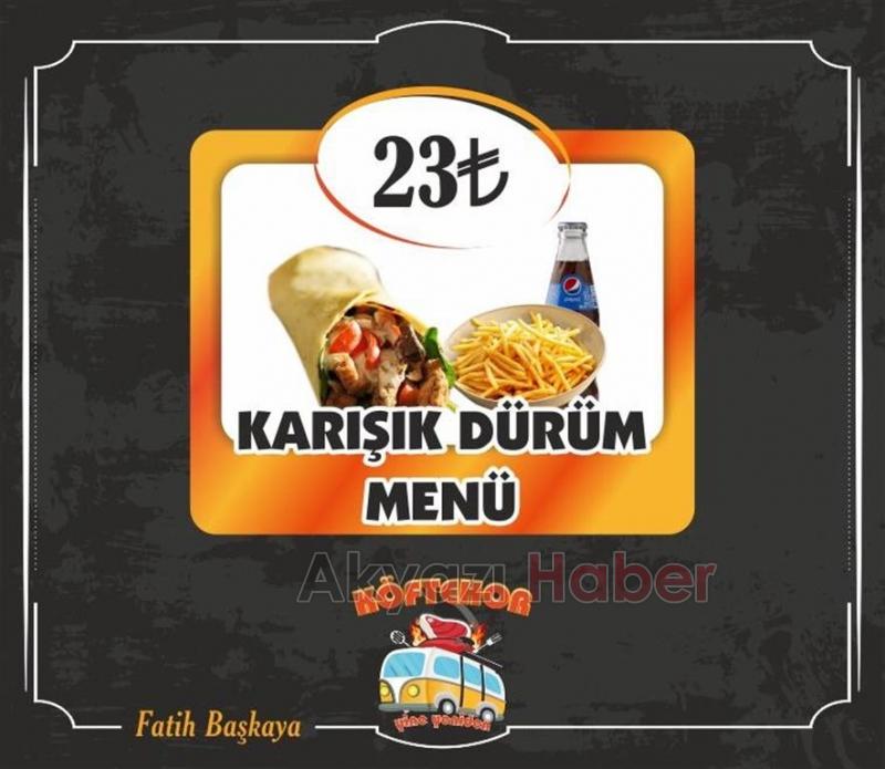 Köftehor Paket Servisiyle Hizmetinizde!