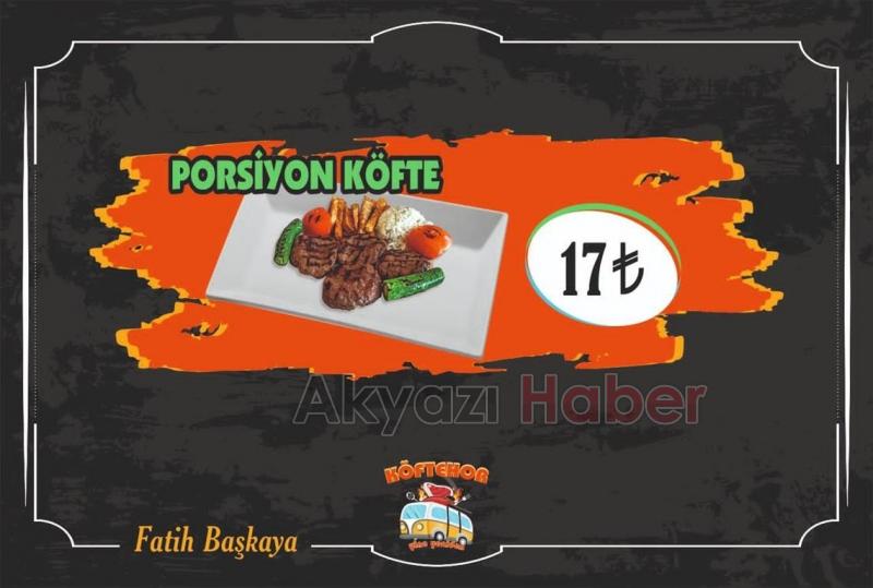 Köftehor Paket Servisiyle Hizmetinizde!