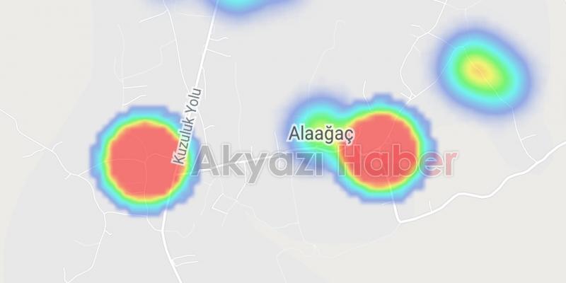 Korona Akyazı'yı ele geçirdi!