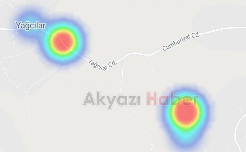 Korona Akyazı'yı ele geçirdi!