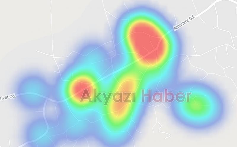 Korona Akyazı'yı ele geçirdi!