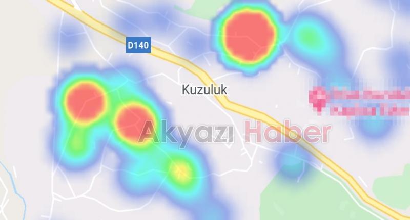 Korona Akyazı'yı ele geçirdi!