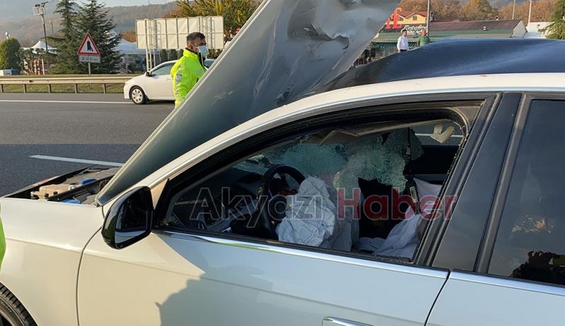 TEM'de karşıdan karşıya geçmek istedi, canından oldu