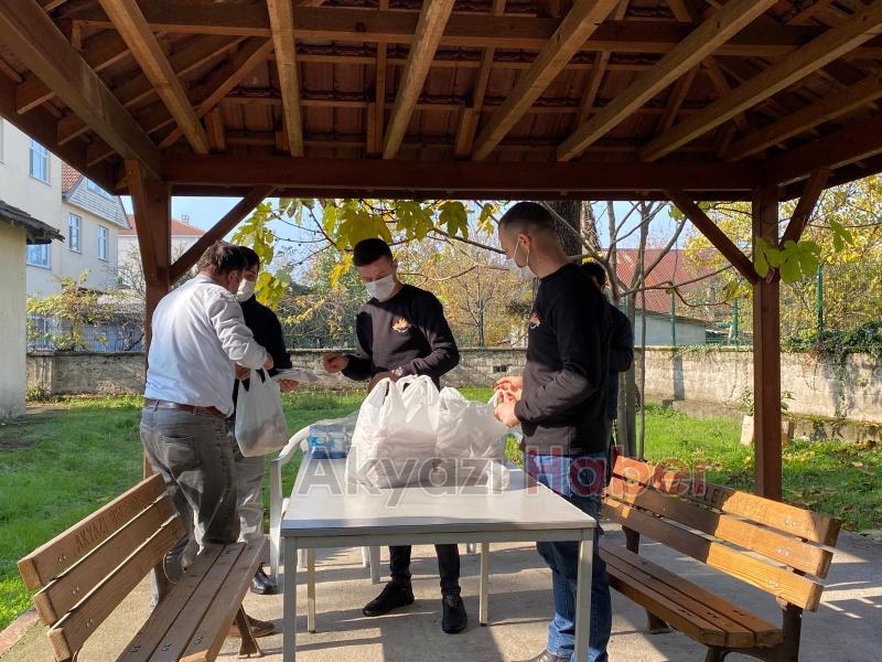 Akgün Restoran'dan filyasyon ekiplerine yemek ikramı