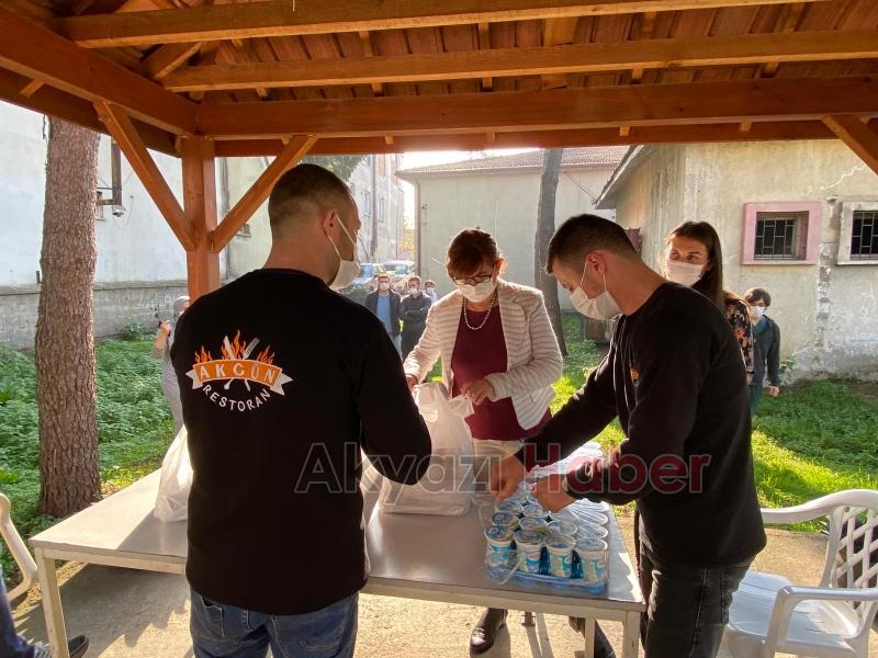 Akgün Restoran'dan filyasyon ekiplerine yemek ikramı