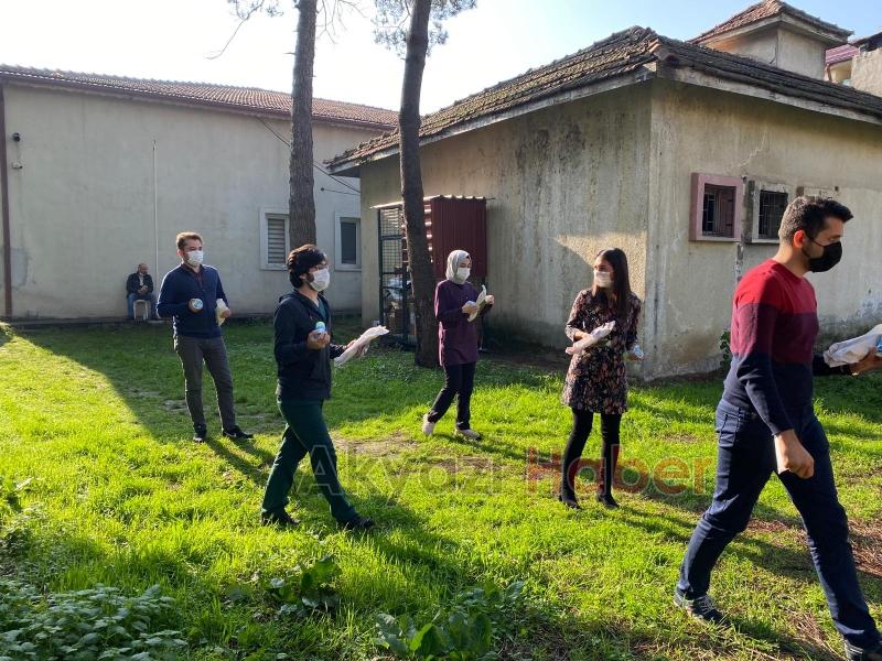 Akgün Restoran'dan filyasyon ekiplerine yemek ikramı