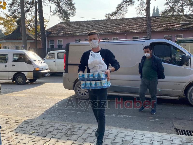 Akgün Restoran'dan filyasyon ekiplerine yemek ikramı