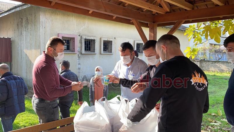 Akgün Restoran'dan filyasyon ekiplerine yemek ikramı