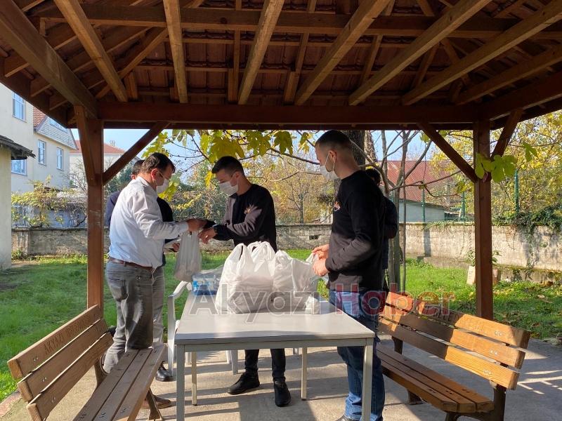 Akgün Restoran'dan filyasyon ekiplerine yemek ikramı