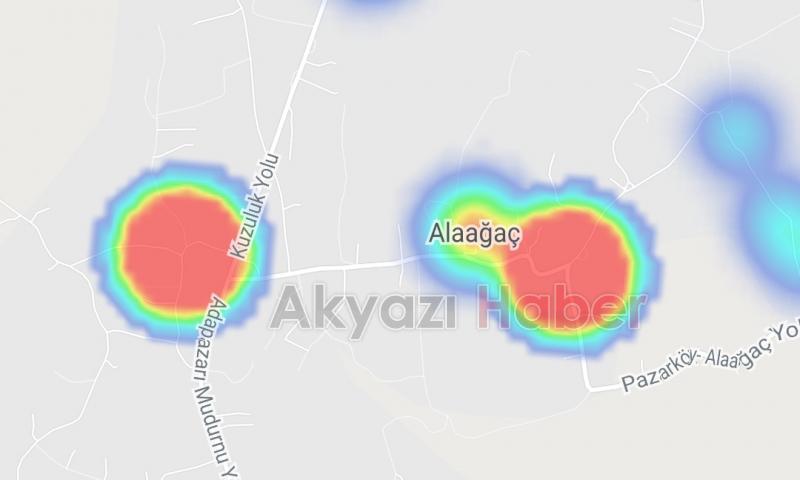 Akyazı'nın korona haritasında son durum