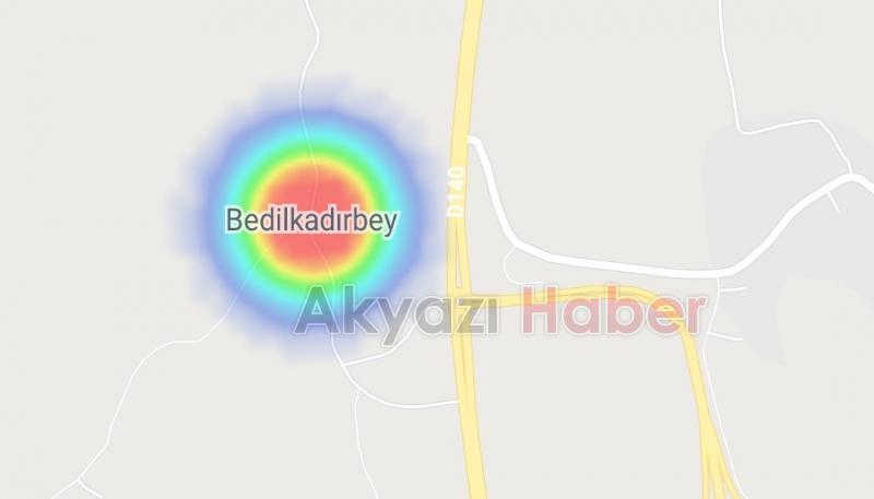 Akyazı'nın korona haritasında son durum