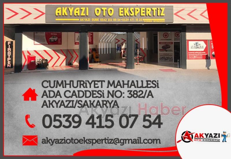 Akyazı Oto Ekspertiz Hizmetinizde