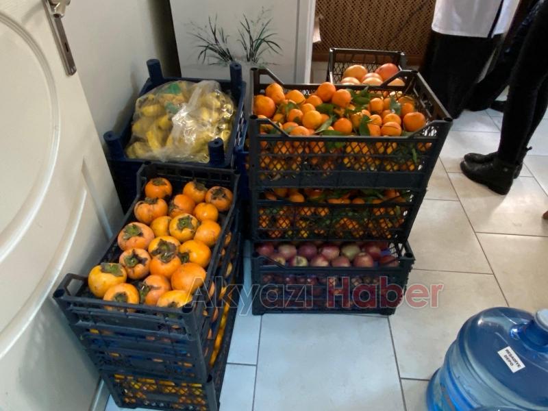 Efecan Tanzim Satış Filyasyon Ekibine Meyve İkramında Bulundu
