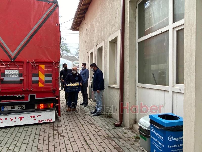 Efecan Tanzim Satış Filyasyon Ekibine Meyve İkramında Bulundu