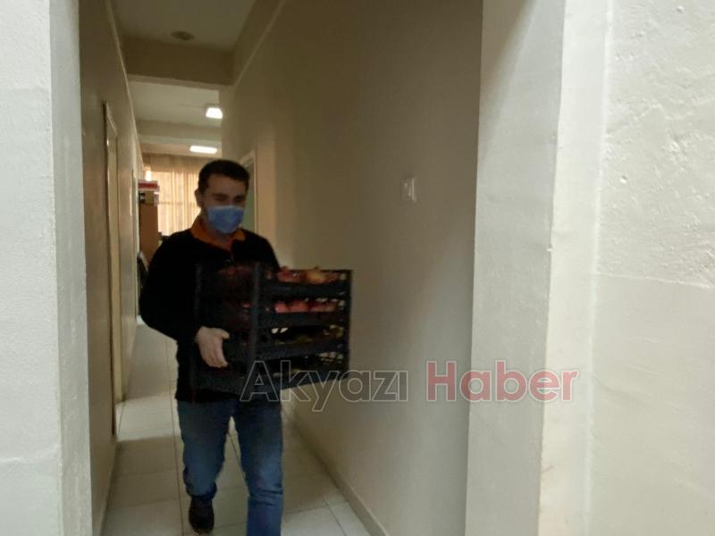 Efecan Tanzim Satış Filyasyon Ekibine Meyve İkramında Bulundu