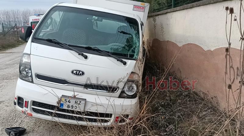 Sanayi yolunda kaza: 1 yaralı