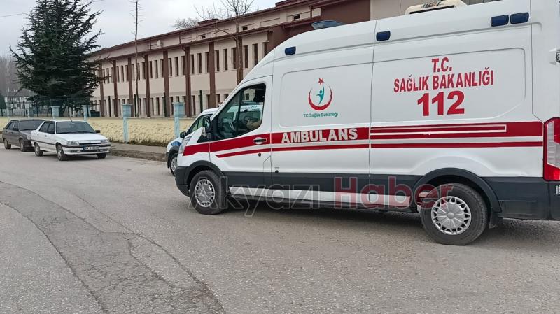 Sanayi yolunda kaza: 1 yaralı