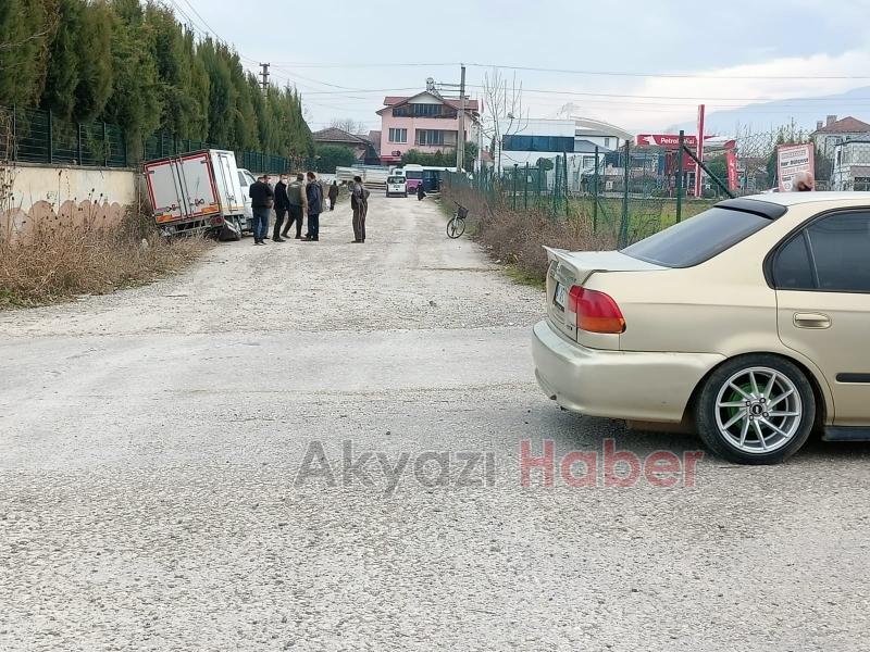 Sanayi yolunda kaza: 1 yaralı