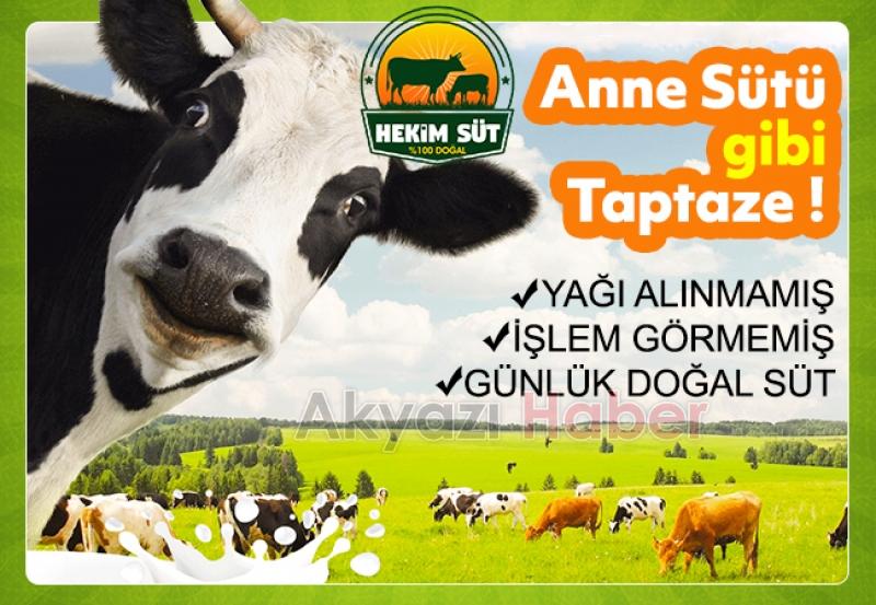 Günlük Taze Doğal Süt Bir Telefonla Kapınızda