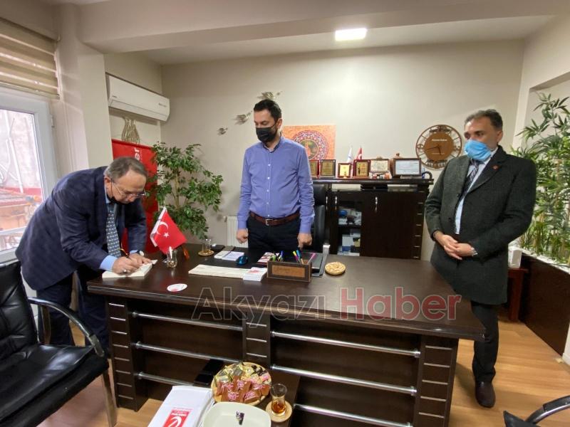 Yeniden Refah Partisi’nden Basın Birliğine ziyaret