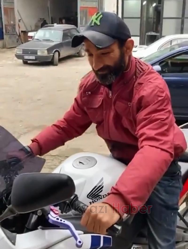 Sedat Peker Akyazılı hayranına motosiklet hediye etti