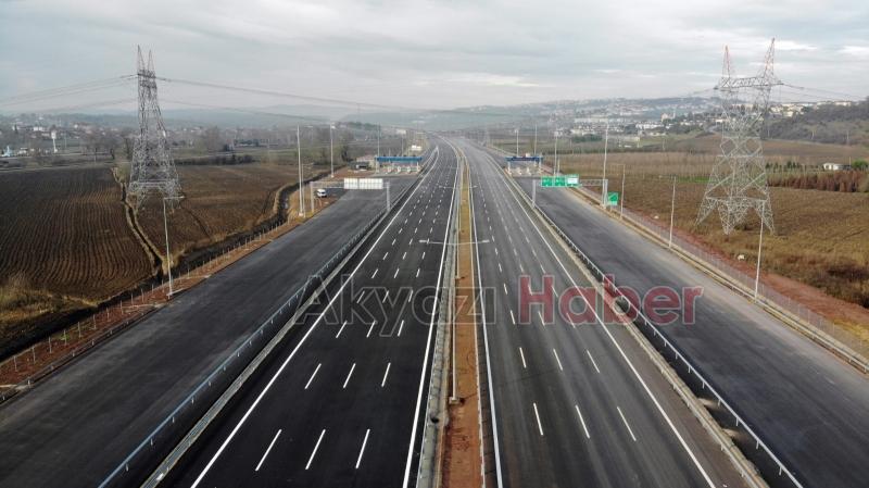 Cumhurbaşkanı, otoyolun Akyazı-İzmit kesimini açtı