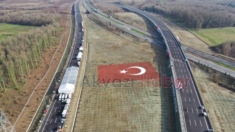 Cumhurbaşkanı Erdoğan, Kuzey Marmara Otoyolu'nun açılışına katıldı
