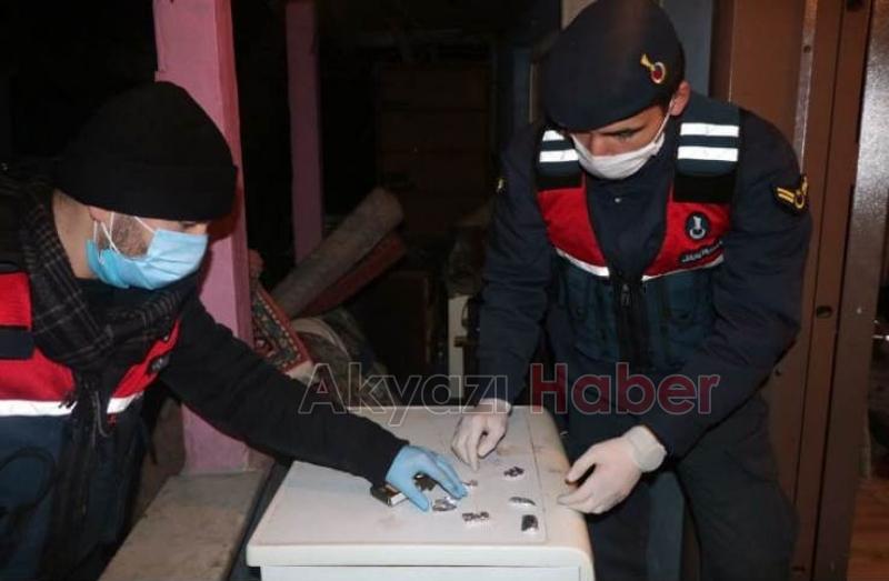 150 jandarma katıldı Akyazı'da dev operasyon