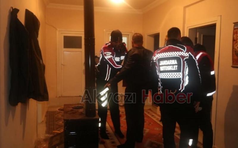 150 jandarma katıldı Akyazı'da dev operasyon