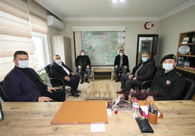 Başkan Soykan'dan İlçe Jandarma Komutanı'na ziyaret