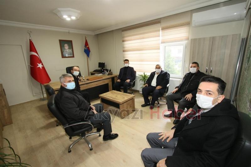 Başkan Soykan'dan İlçe Jandarma Komutanı'na ziyaret