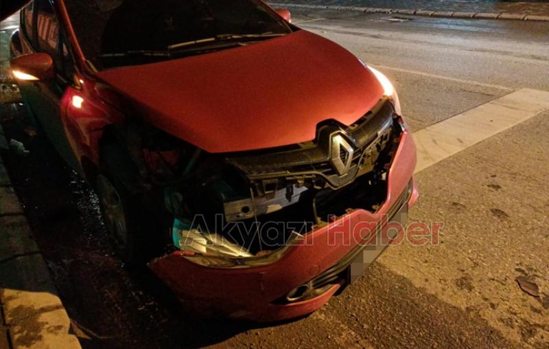 Adliye önünde kaza