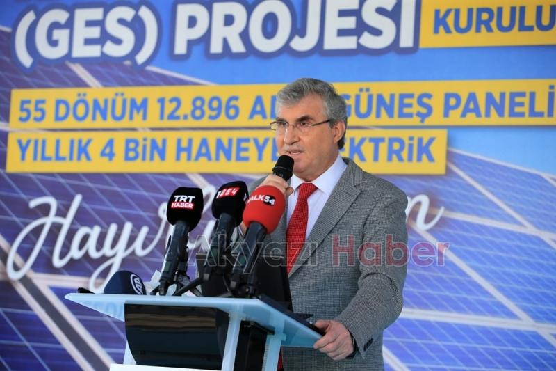 Büyükşehir'in GES projesinde çalışmalar başladı