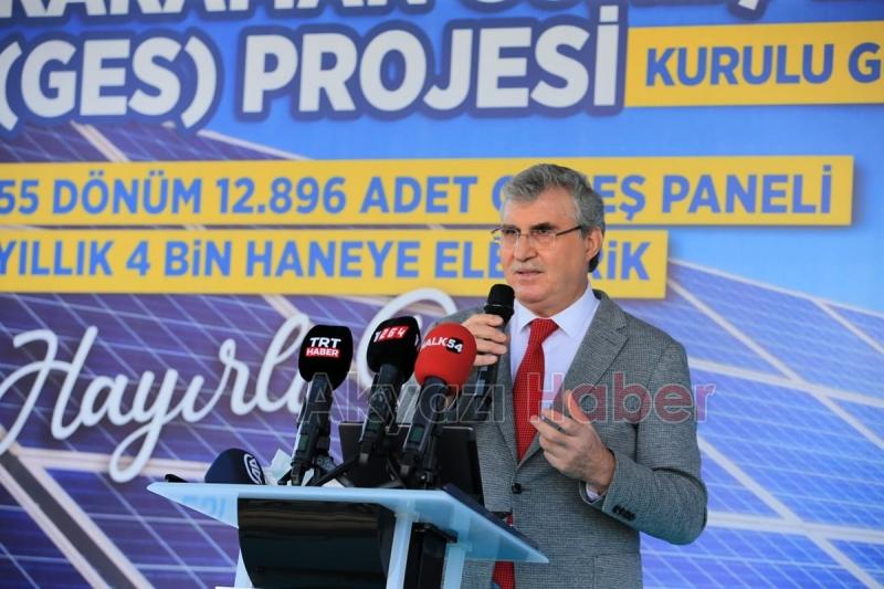 Büyükşehir'in GES projesinde çalışmalar başladı