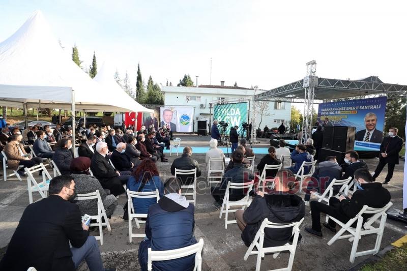 Büyükşehir'in GES projesinde çalışmalar başladı