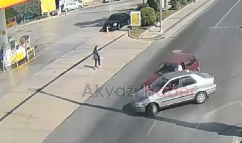 Sakaryada trafik kazaları KGYS kameralarında