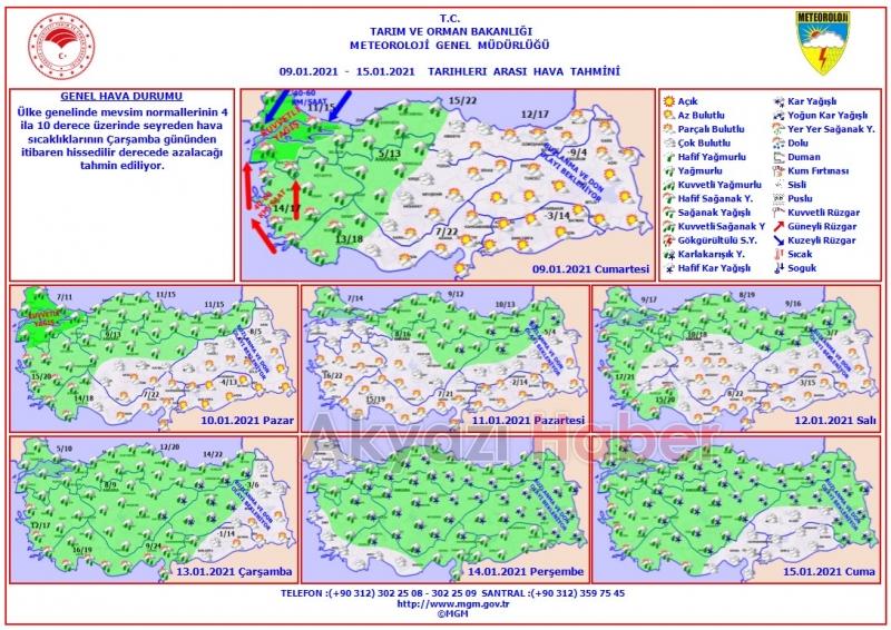Meteoroloji gün verdi, kuvvetli yağış geliyor