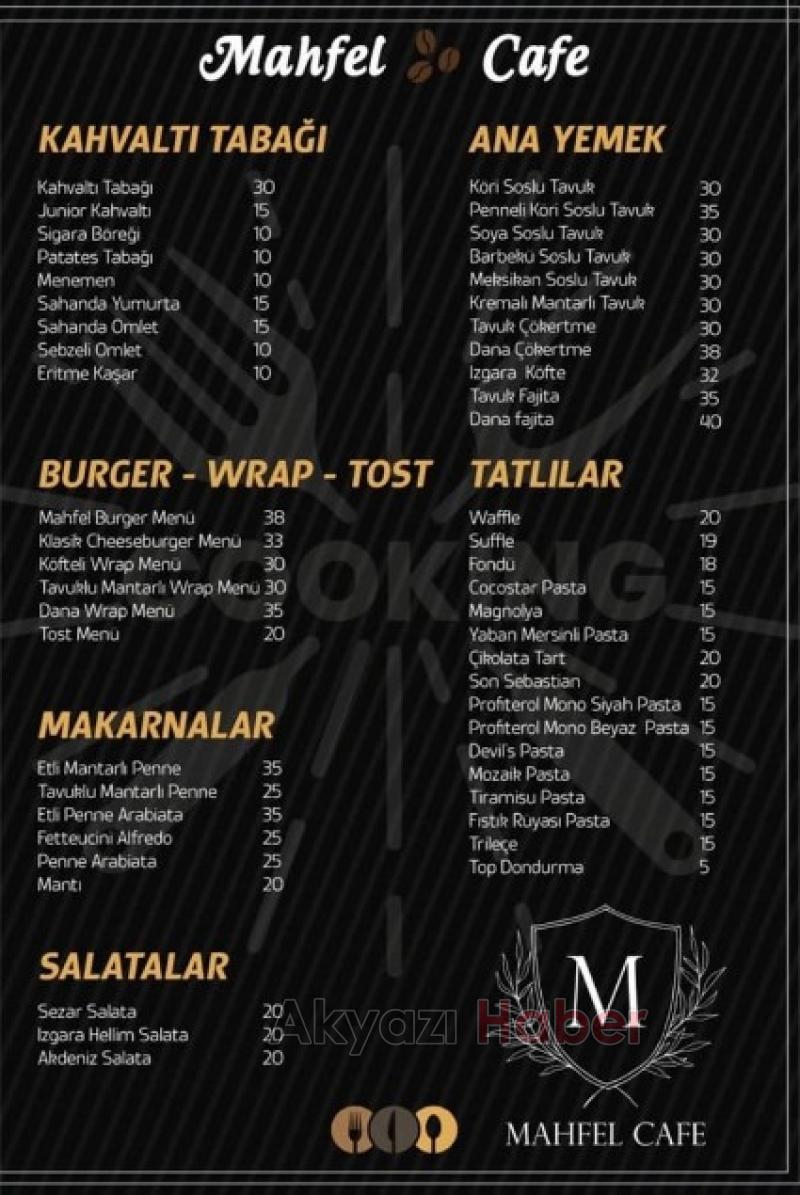 Mahfel kafeden İkisi bir arada süper lezzet