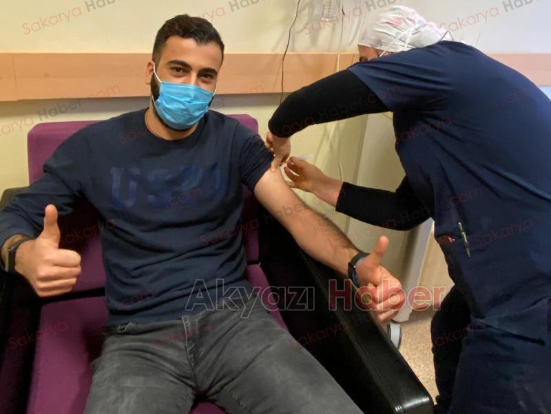 Akyazıda aşılama başladı